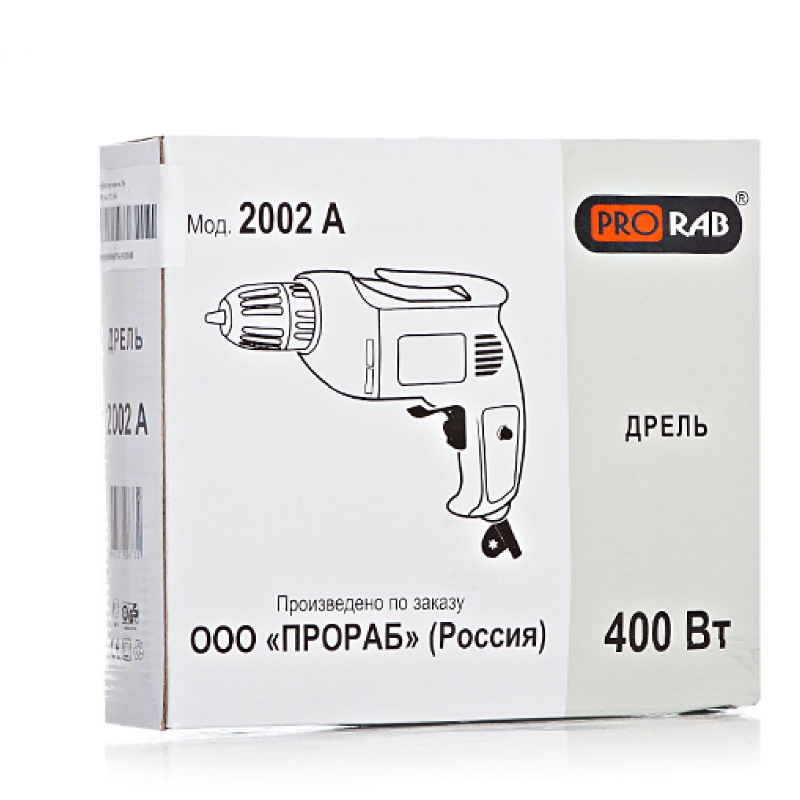 Дрель Prorab 2002A, 400 Вт
