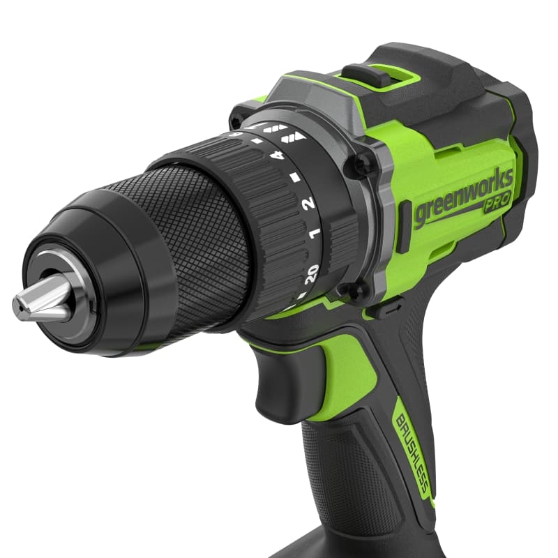 Дрель-шуруповерт ударная аккумуляторная Greenworks HD560 HD56000, 24V, б/щет, 30/60 Нм, SPIN-STOP, 0,8-13мм, без АКБ и ЗУ в Череповце