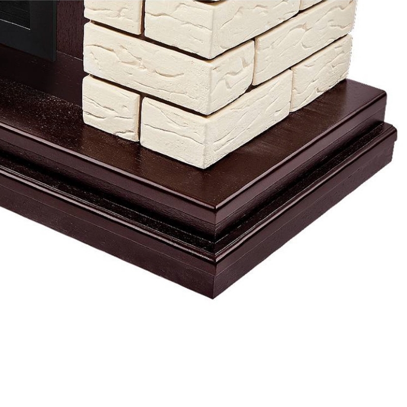 Каминокомплект Firelight НС-1660820: Биокамин BFP/P-2520, портал Bricks 25 камень бежевый, шпон темный дуб в Твери