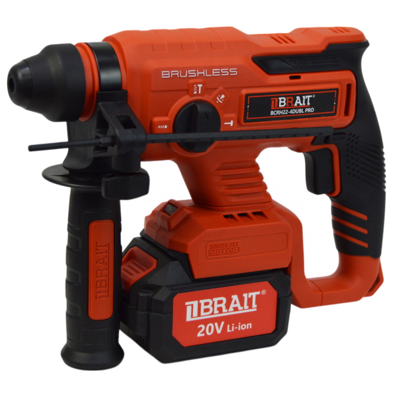 Аккумуляторный перфоратор Brait BCRH22-4DUBL PRO 21.01.253.087 в кейсе в Муроме