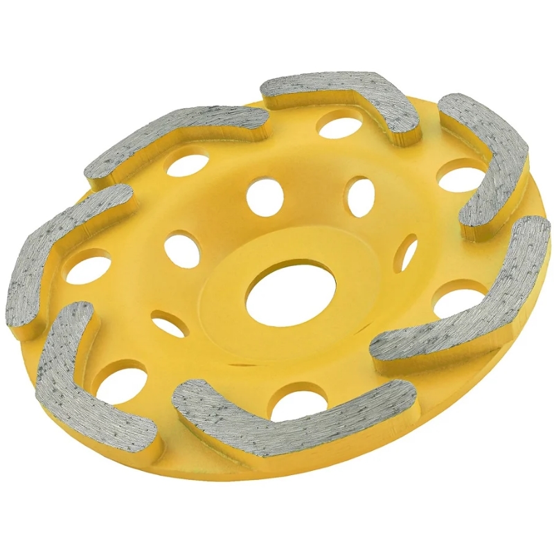 Чашка алмазная сегментная по бетону Diamond Industrial segmented boomerang DIDCH125B, 125 мм 125*22,23 в Череповце