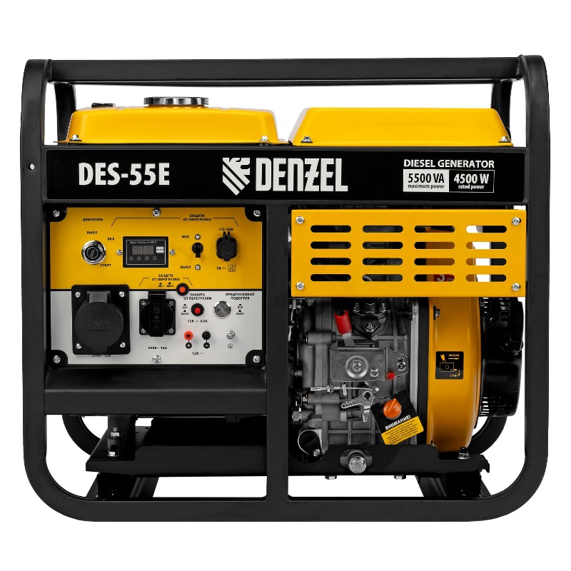 Дизельный генератор Denzel DES-55E, 94414 в Череповце