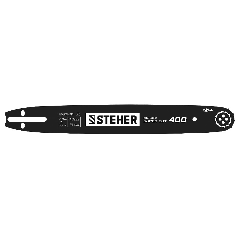 Шина для бензопил Steher 75201-40 type A, шаг 0.325″, паз 1.5 мм, 40 см в Туле