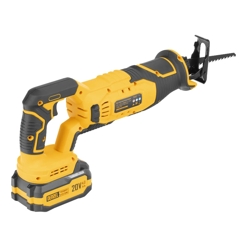 Пила сабельная аккумуляторная Denzel RS-180 28801, Li-Ion, 20 В  в Туле