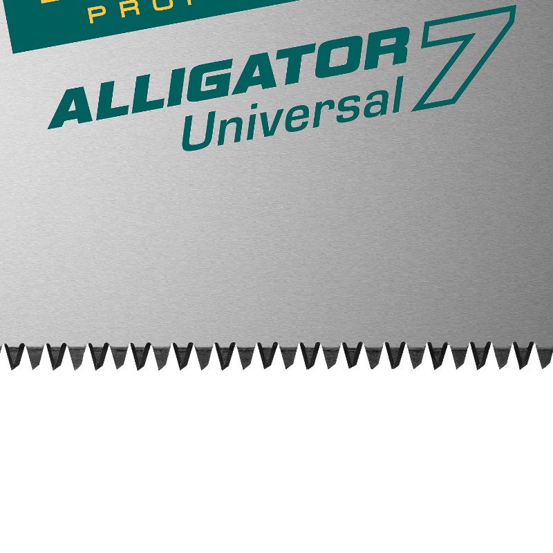 Ножовка по дереву Kraftool Alligator 15004-55, 550 мм, 7TPI, зуб 3D в Вологде