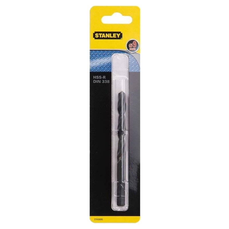 Сверло по металлу Stanley STA50095-QZ, HSS-R, 9 мм, 1 штука в Рыбинске