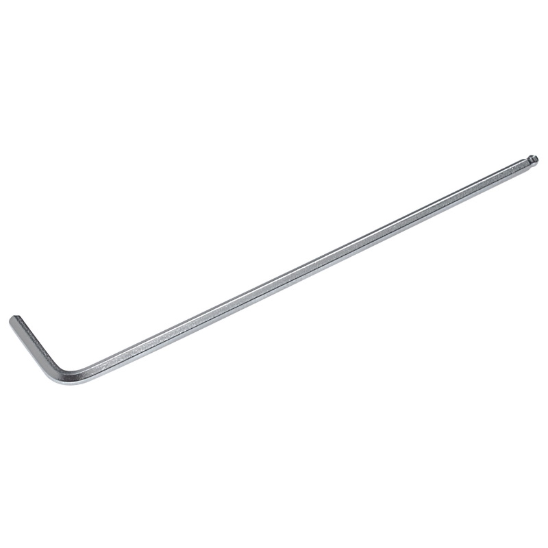 Ключ шестигранный JTC JTC-730025 Г-образный экстрадлинный с шаром H25 длина 120 мм 96₽