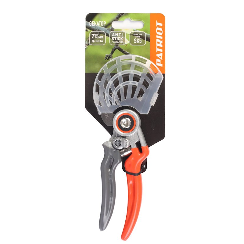 Секатор плоскостной Patriot PBP 215 L 777004218, 215 мм в Твери