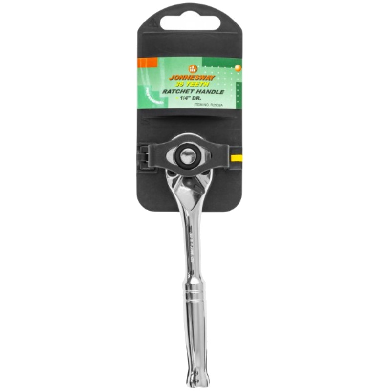 Трещотка Jonnesway R2902A, 1/4"DR, 36 зубцов, 125 мм в Иваново