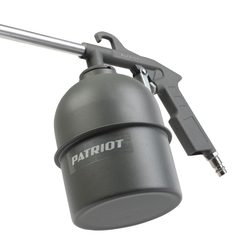 Пистолет для вязких жидкостей Patriot GN 61B 830902023 сопло 200мм 134 лмин 09 л бачок
