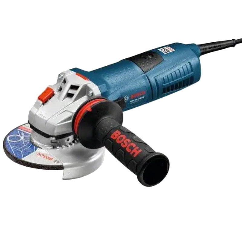 Угловая шлифмашина (болгарка) Bosch GWS 15-125 CIT 0.601.797.002, 125 мм, 1700 Вт, плавный пуск, регулировка оборотов