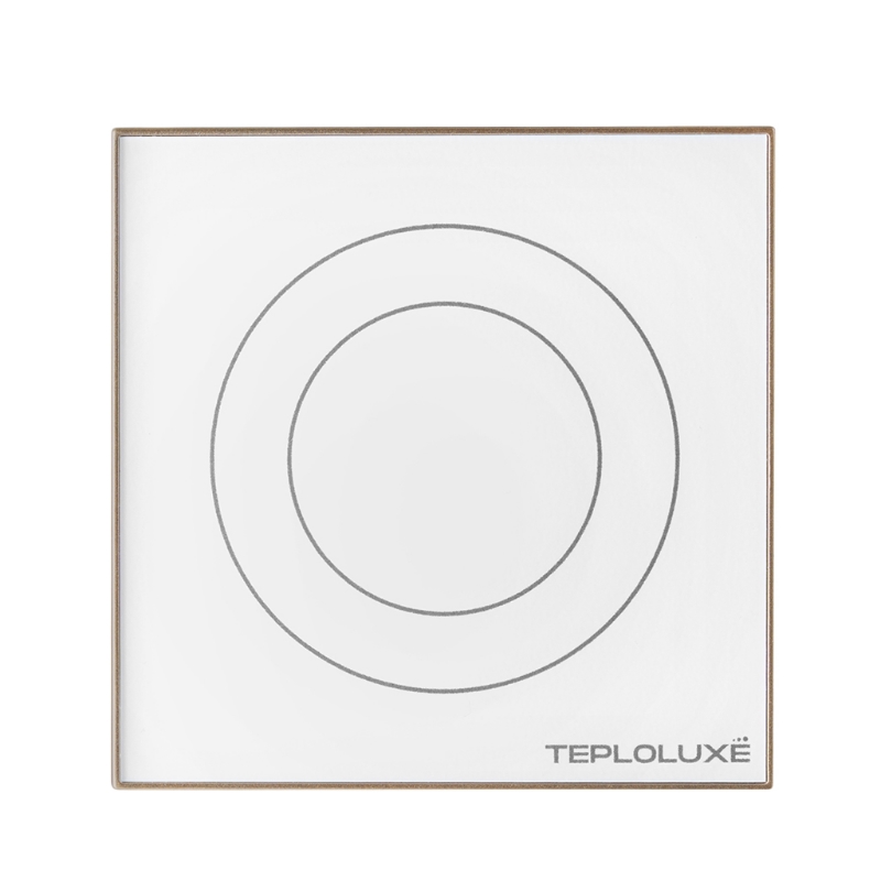 Терморегулятор электронный Теплолюкс Solus Zen Wi-Fi 100000379300, белый/золото в Череповце