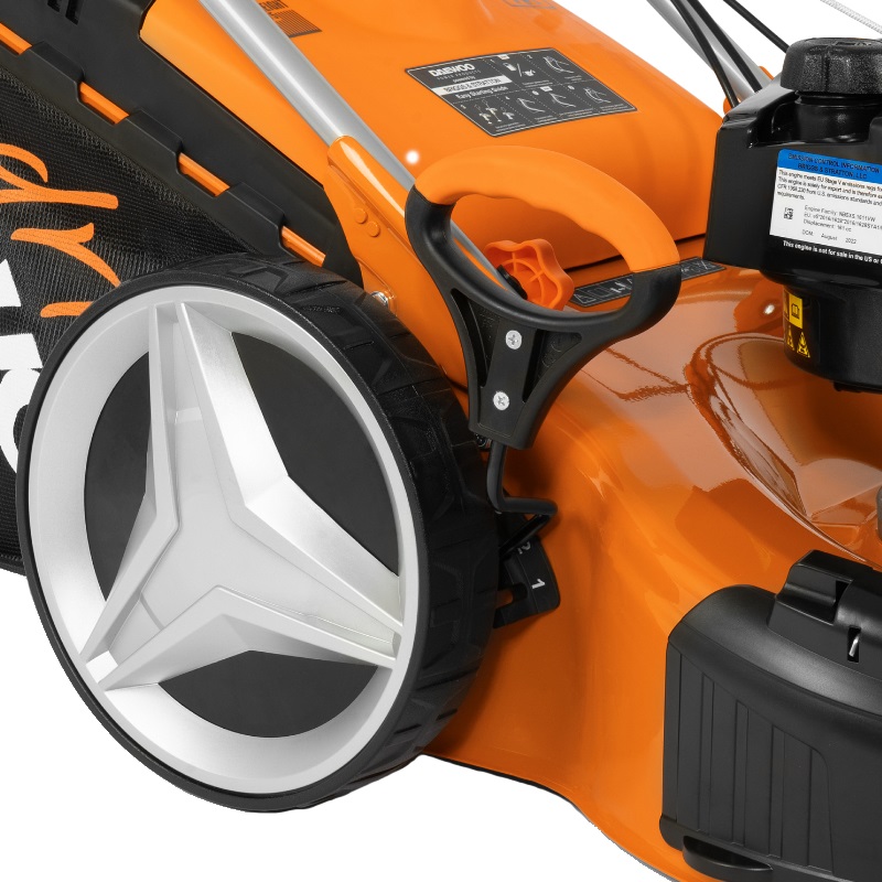 Газонокосилка бензиновая Daewoo DLM 5500SVRB, 6 л.с., ширина скашивания 54 см, самоходная в Туле