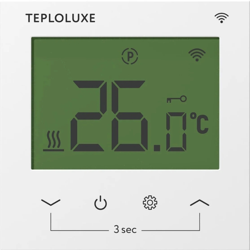 Терморегулятор электронный Теплолюкс Pontus wi-fi 100037088400,  белый в Туле