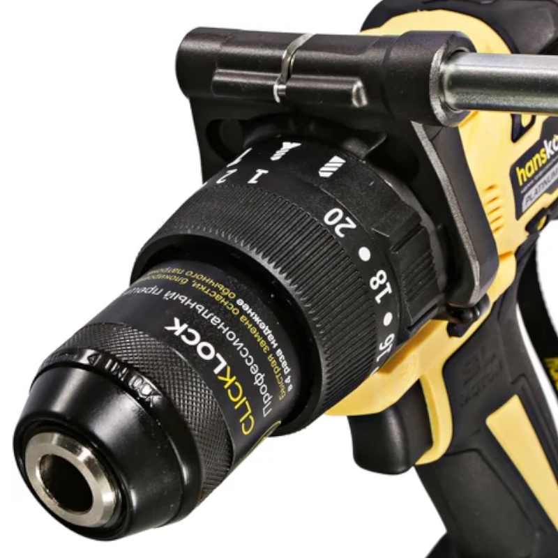 Дрель аккумуляторная Hanskonner HCD18165BL, б/щ удар 1BS,165Нм, под MAKITA LXT, 13мм, без АКБ и ЗУ в Угличе