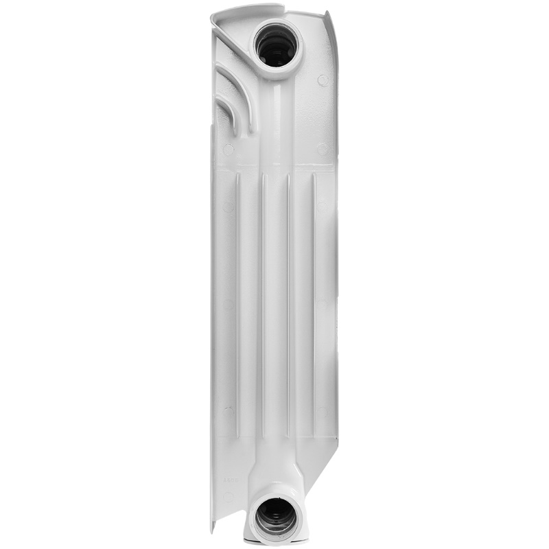 Радиатор Stout GAMMA 350 SRA-3310-035004, 4 секции, алюминиевый, боковое подключение (белый RAL 9010) в Твери