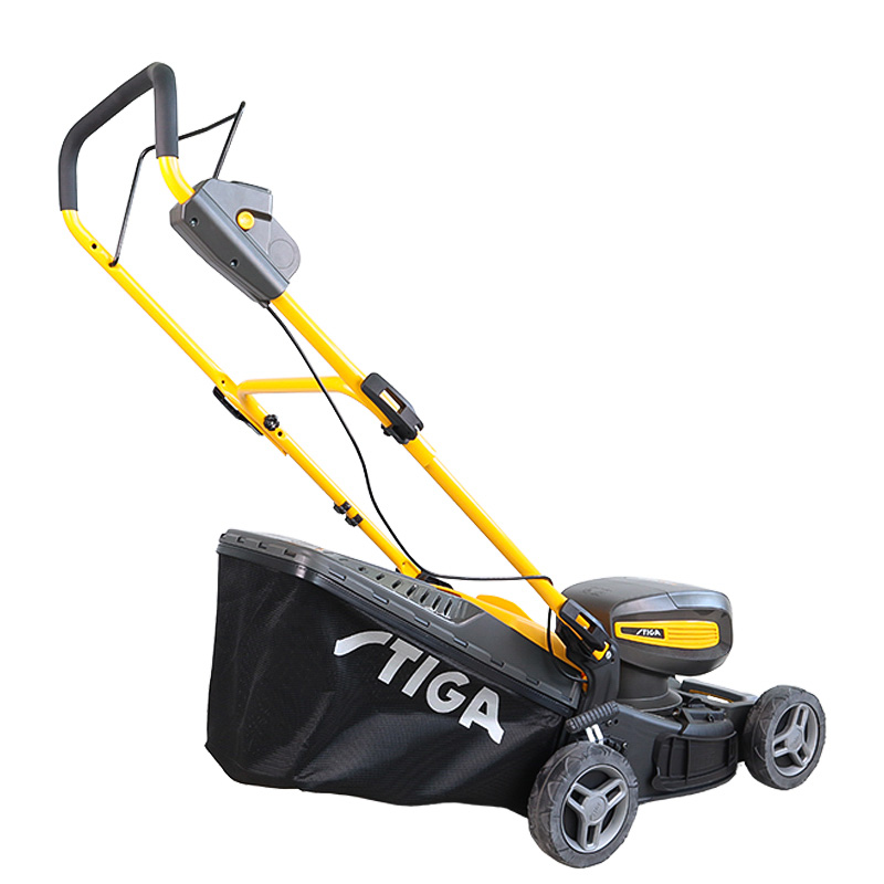 Аккумуляторная несамоходная газонокосилка Stiga Combi 743 Q AE Kit (ширина захвата 41 см, мульчирование) в Угличе