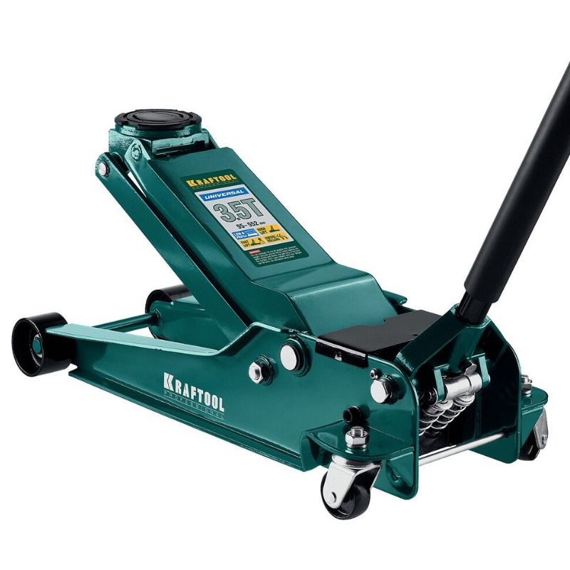 Домкрат гидравлический подкатной Kraftool 43454-3.5 "Universal", 3,5т, 95-552 мм в Коврове