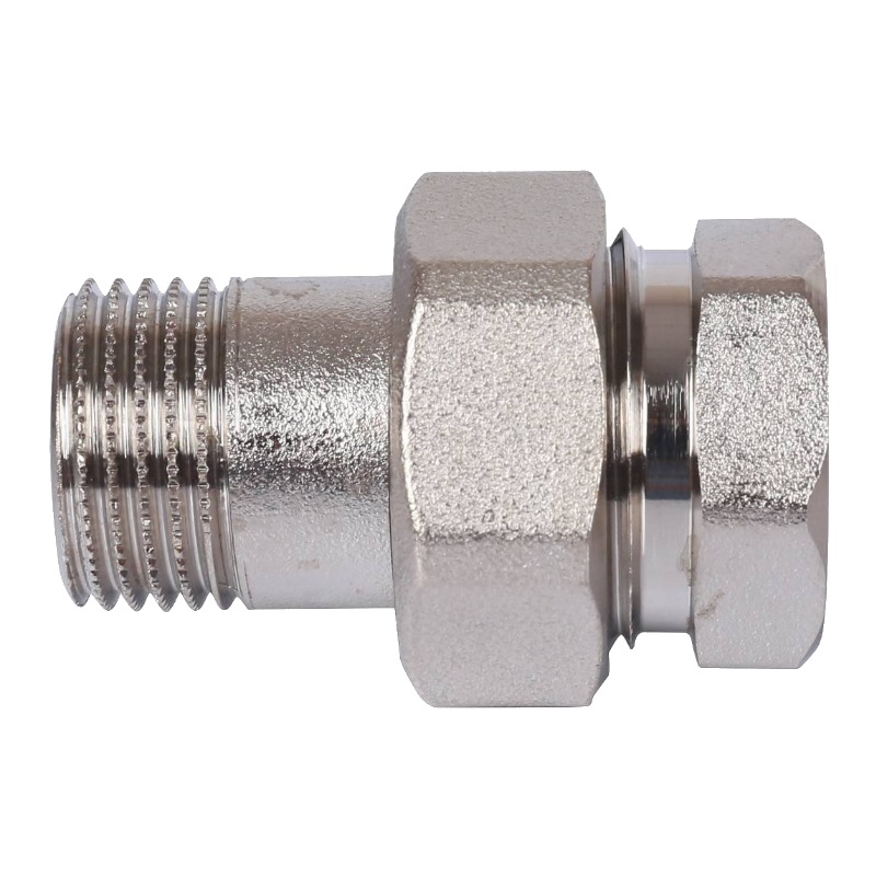 Американка Stout SFT-0045-000012 ВН, 1/2”, никелированное, уплотнение под гайкой по плоскости