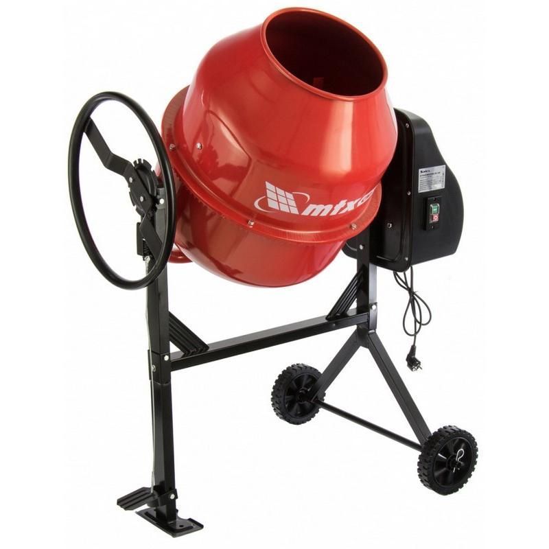 Бетономешалка Mtx СМ-120К 95481, раствор 60 л, вес 39.7 кг