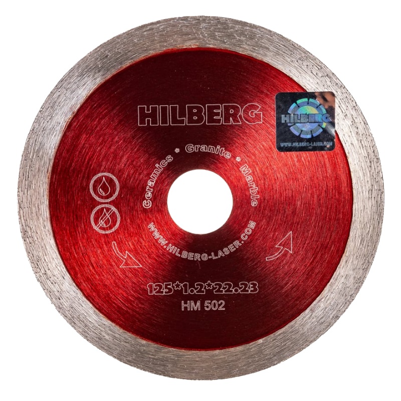 Алмазный диск Hilberg Ultra Thin HM502 (125x22,23x1,2 мм) в Ярославле