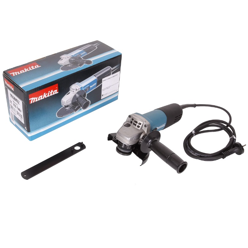 Угловая шлифмашина (болгарка) Makita 9558HNZ, 125 мм, 840 Вт