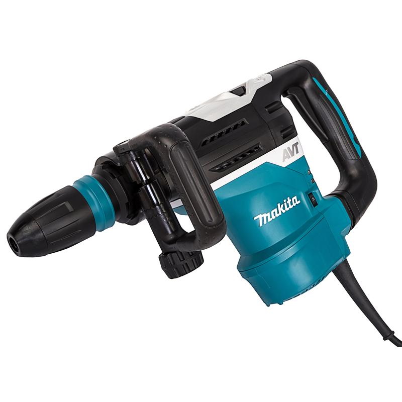 Профессиональный перфоратор Makita HR4013C (тип патрона SDS-Max, вес 6.8 кг, вертикальное расположение двигателя)