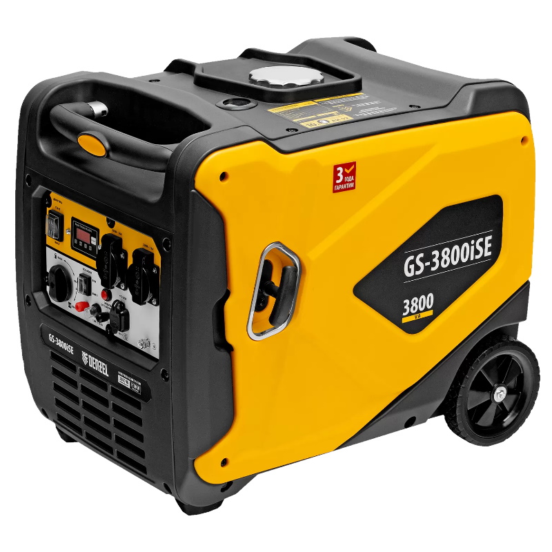 Инверторный генератор Denzel GS-3800iSE, 94711