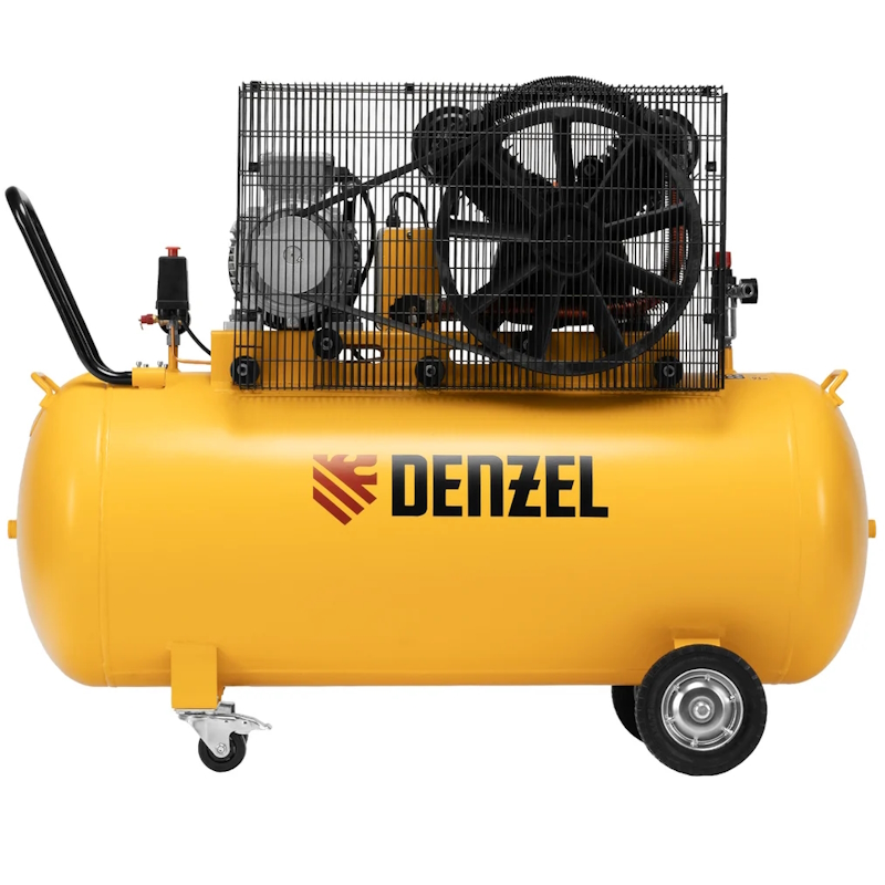 Компрессор воздушный ременной привод Denzel BCV 5500-T/270 58125, 5,5 кВт, 270 литров, 850 л/мин в Череповце