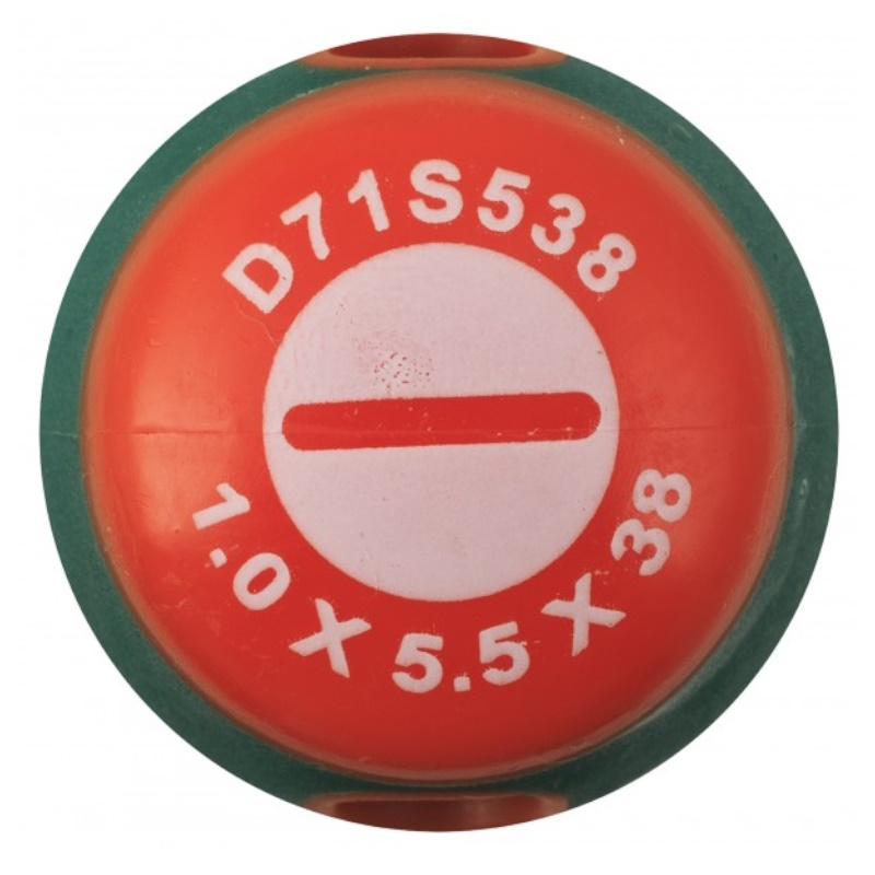 Отвертка стержневая шлицевая ANTI-SLIP GRIP Jonnesway D71S538 046128, SL5.5х38 мм в Череповце