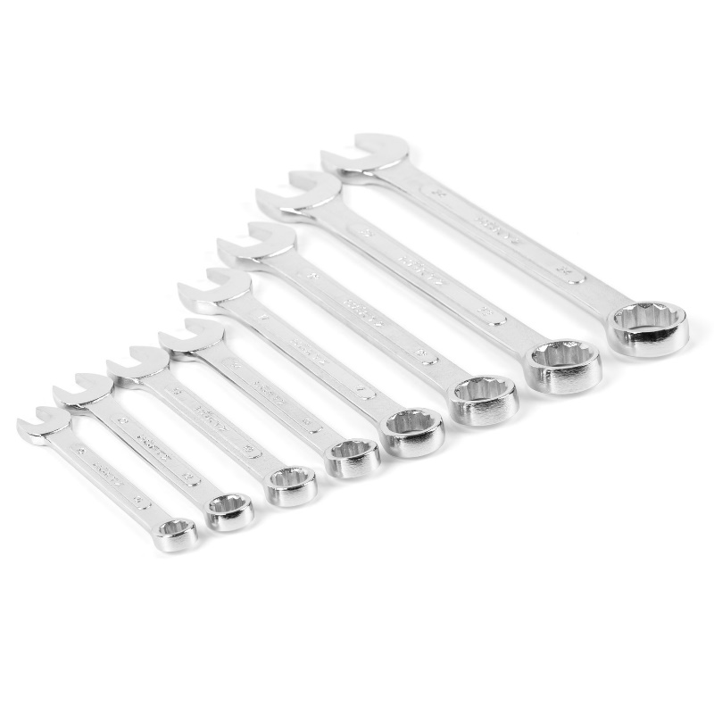 Набор ключей гаечных комбинированных Hortz 1146606 8 шт 10-24 хромированный 1523₽