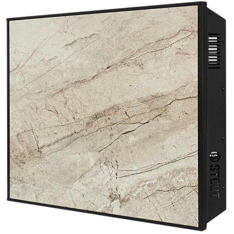 Отопительная панель Stout SCT SCT-00GB-006060, GREY STONE, 60x60, серый гранит/черный корпус в Угличе