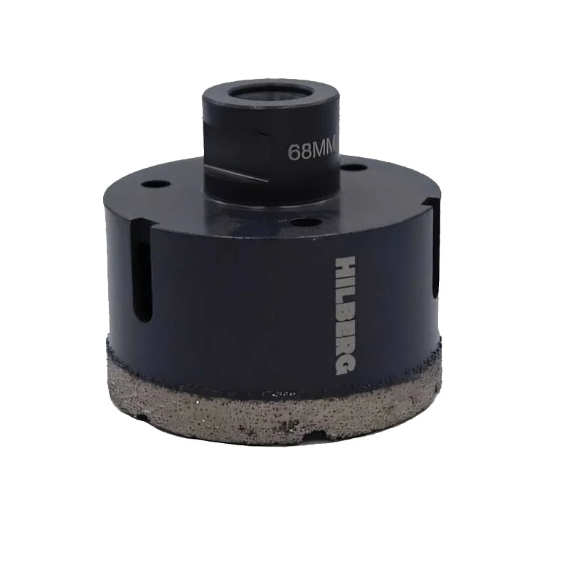 Коронка алмазная Hilberg HH668, 68 мм, Super Hard, M14  в Твери
