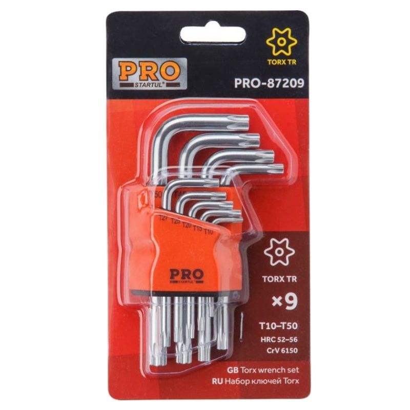 Набор ключей коротких Torx T10-T50 STARTUL PRO 9 шт. PRO-87209 в Муроме