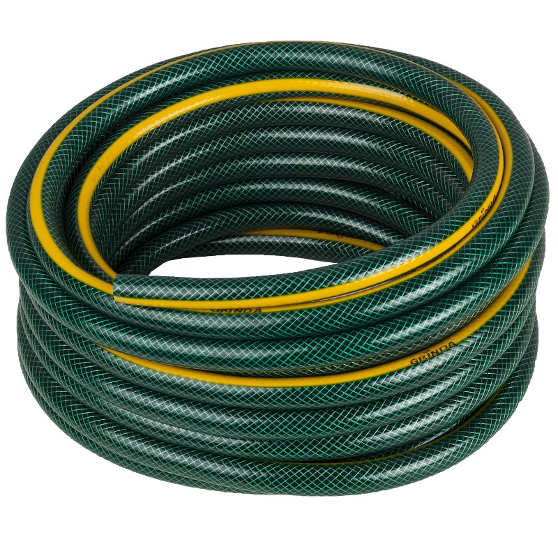 Шланг поливочный Grinda Standard 429000-1/2-15, 15 атм, армированный, трехслойный, 1/2"x15 м в Угличе