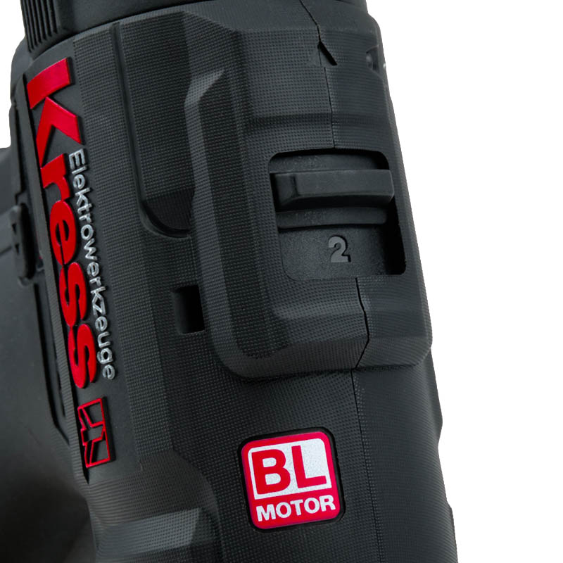 Аккумуляторная дрель-шуруповерт ударная Kress KU362 (бесщеточная, напряжение 12В, вес 1.5 кг)