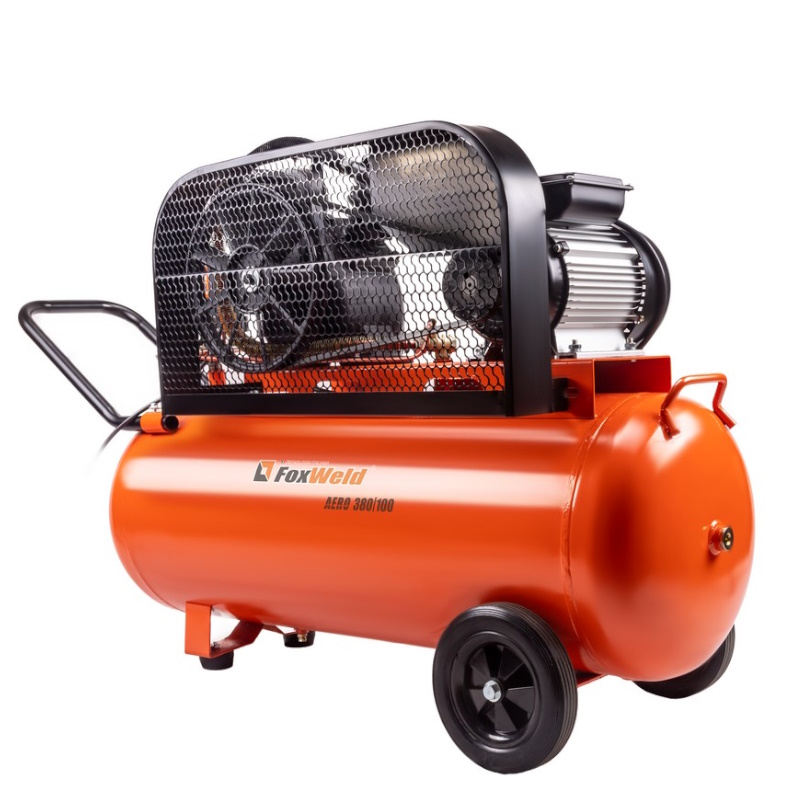 Компрессор масляный ременной FoxWeld AERO 380/100 5962 в Туле
