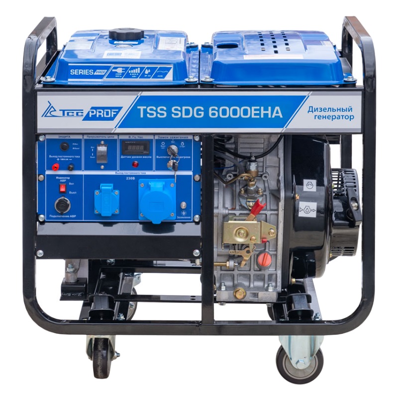 Дизельный генератор TSS SDG 6000EHA, 77014 в Ярославле
