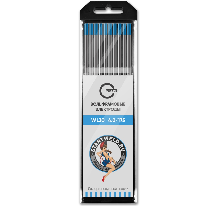 Вольфрамовый электрод Start WL 20 WL2040175 40175 голубой 496₽