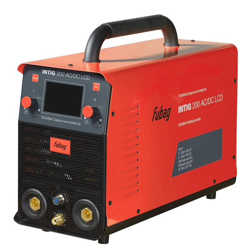 Инвертор сварочный Fubag INTIG 200 ACDC Pulse LCD 31592 Горелка FB TIG 26 5P 4m38459