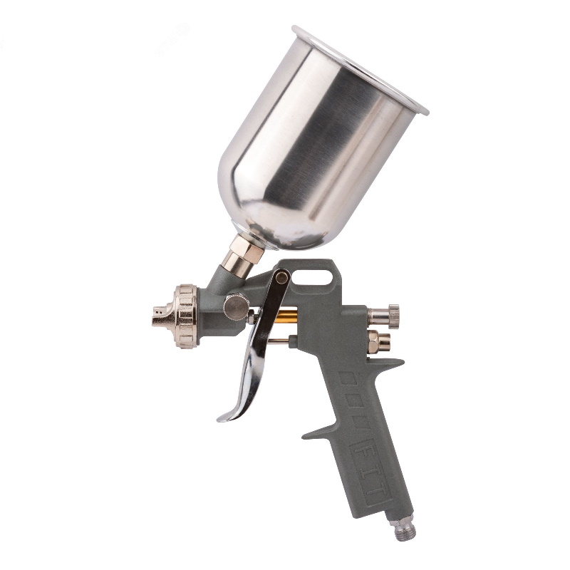 Краскопульт пневматический Fit 81003 алюминиевый верхний бачок 600 мл 15 мм 2313₽