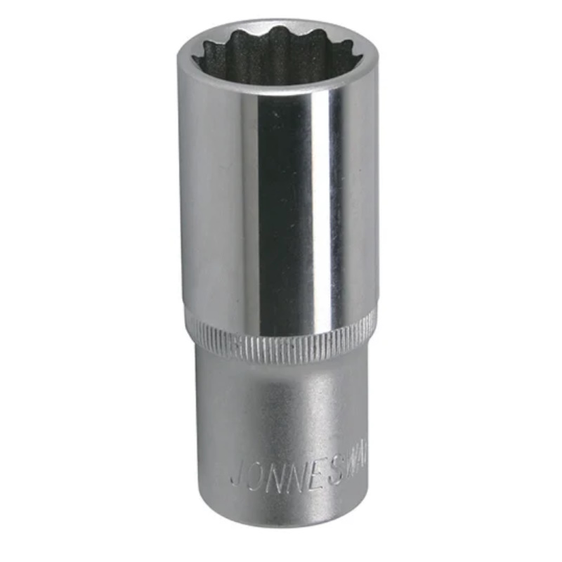 Головка торцевая глубокая 12-гранная Jonnesway S04HD4730 049076, 1/2