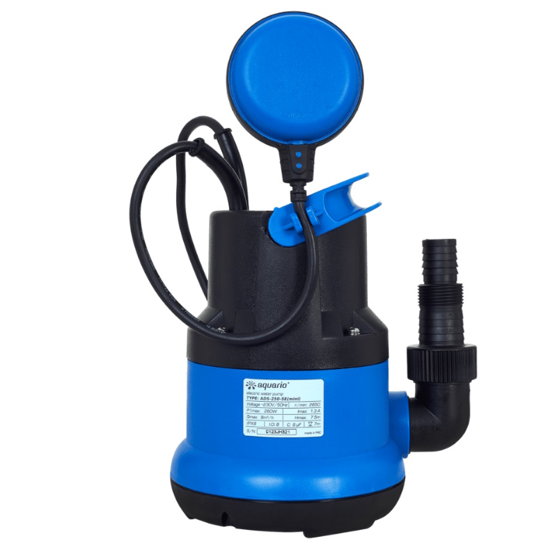 Насос дренажный Aquario ADS-260-5E mini 1265 3990₽