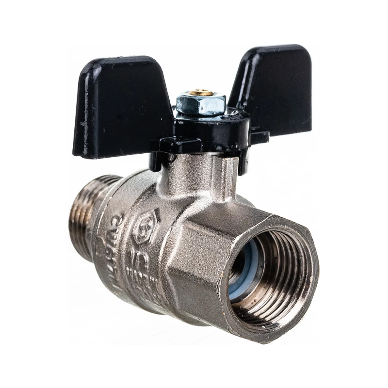Кран шаровой полнопроходной Stout SVB-0004-200015 (ВР/НР 1/2" бабочка) в Туле