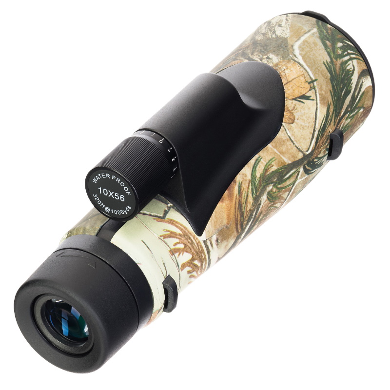 Монокуляр камуфляжный Levenhuk Camo Pine 81947, 10x56, с сеткой в Кинешме