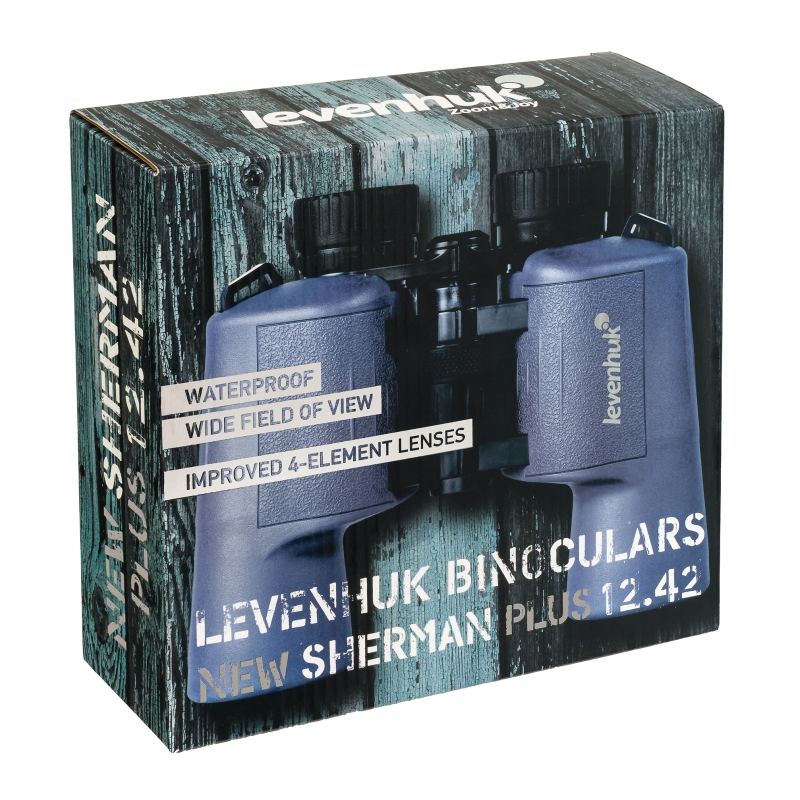 Бинокль Levenhuk New Sherman PLUS 84611, 12x42  в Муроме