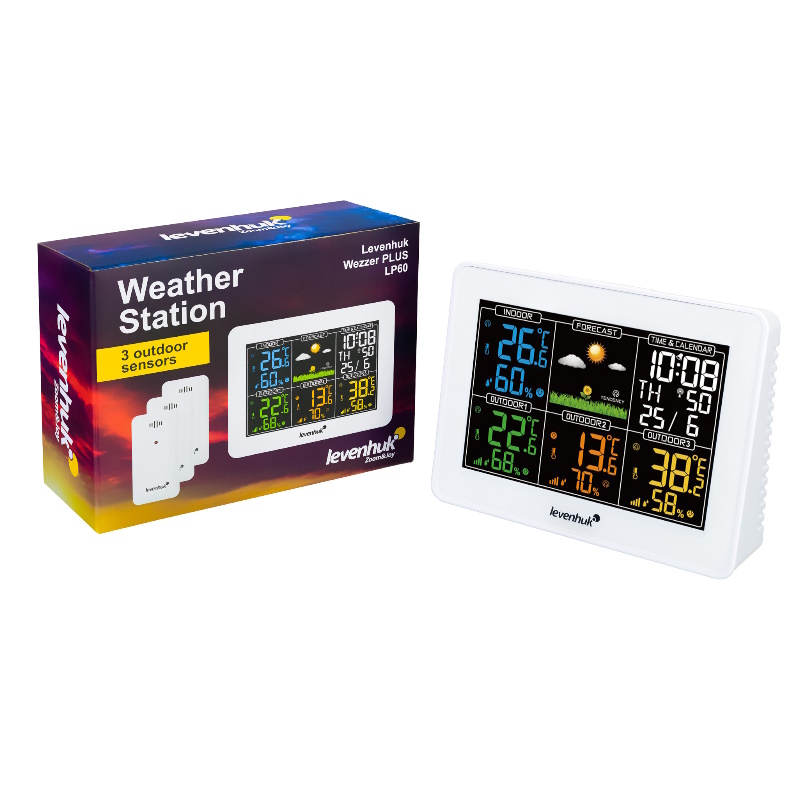 Метеостанция Levenhuk Wezzer PLUS LP60 78896 в Нижнем Новгороде