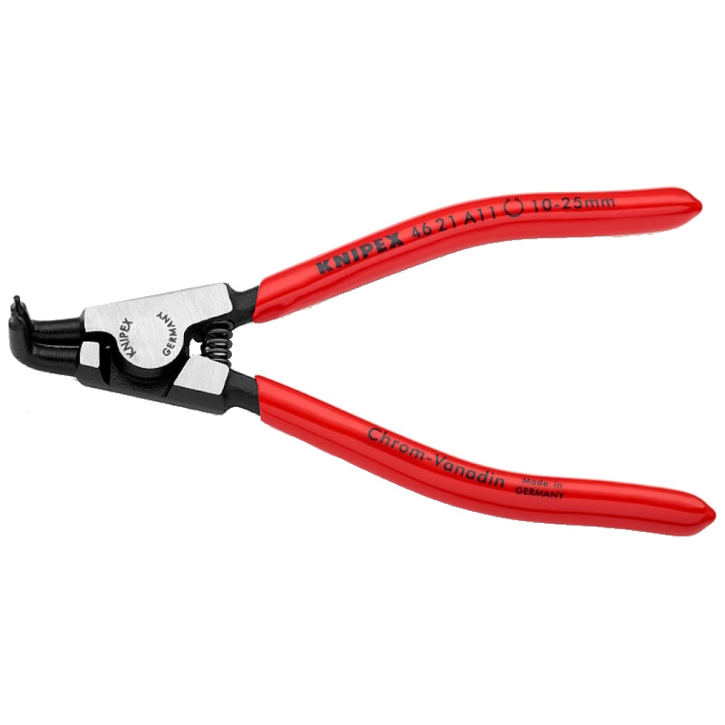 Щипцы для внешних стопорных колец Knipex KN-4621A11 губки 90 10-25 мм длина 125 мм 3376₽