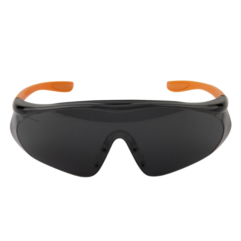 Открытые очки с панорамным обзором Jeta Safety JSG-7915S, мягкий носовой упор, защитное покрытие, дымчатые линзы в Кинешме