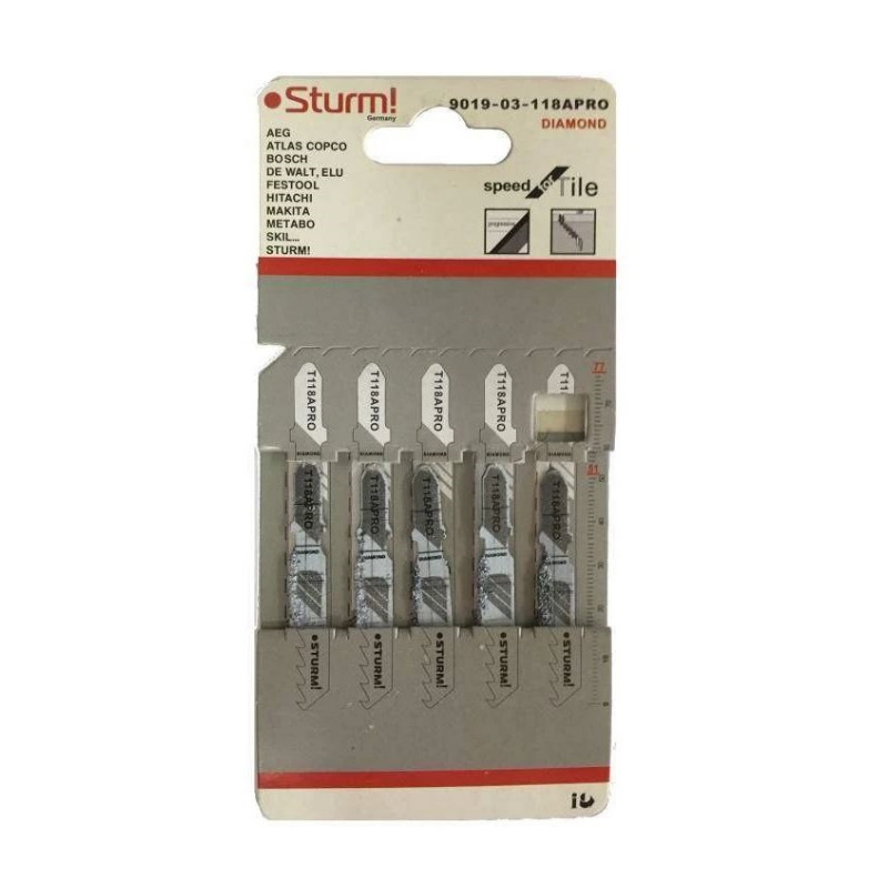 Пилки для лобзика STURM 9019-03-118Apro (5 шт.) в Угличе